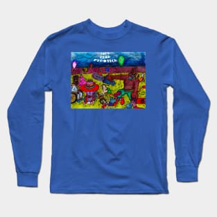 Burn Bear Pyrotica: Trampled Clown Edition Long Sleeve T-Shirt